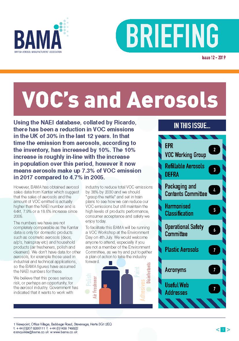 BAMA Briefing Issue 12